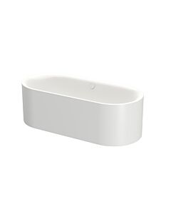 Bette BetteLux Oval Silhouette Badewanne 3466-440CFXXS snow, 180x80x45cm, freistehend