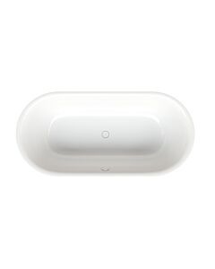 Bette BetteLux Oval Silhouette bath 3467-000CFXXS white, 190x90x45cm, free-standing