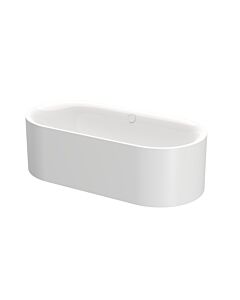 Bette BetteLux Oval silhouette baignoire 3467-287CFXXS blanc étoilé, 190x90x45cm, à poser