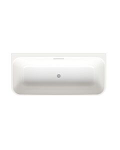 Bette BetteArt baignoire 3480-287CWVHK starwhite, 180x80x42cm, installation devant le mur
