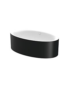 Bette BetteEve Badewanne 6043-351CFXXS 180x100x45cm, schwarz matt