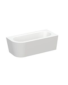 Bette BetteStarlet V silhouette baignoire 6680-287CELVK blanc étoilé, 165x75x42cm, avec tablier