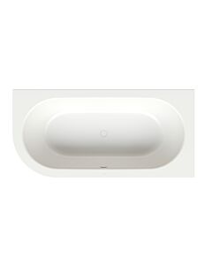 Bette BetteStarlet V silhouette baignoire 6720-440CELVK neige, 195x95x42cm, avec tablier