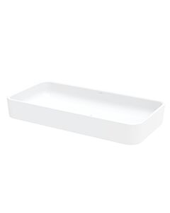 Bette Art bassin tour A182000 blanc , 80x40x11cm, sans trou de coulée et trop - plein
