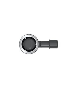 Bette drain fitting BetteCompact+ B568-000AY AR Pro, white, side-mounted 0.5 l/sec.