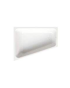 Bette BetteSpace L Badewanne 1132-440PLUS 170x130x42cm, Ecke links, Glasur, snow