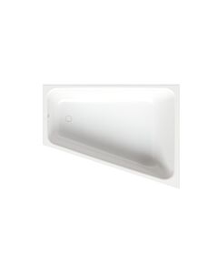 Bette BetteSpace L bathtub 1142-004PLUS 170x130x42cm, corner right, glaze, edelweiss