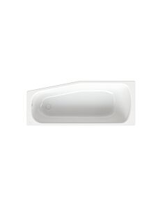 BetteBambino Badewanne 2780000  157 x 65 cm, weiss, Schräges Fußende rechts