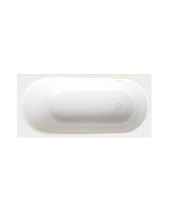 Bette BetteComodo Badewanne 1642-287PLUS 170x75x45cm, Überlauf vorne, Fußende rechts, Glasur, starwhite