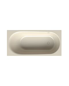 Bette BetteComodo Badewanne 1642-001PLUS 170x75x45cm, Überlauf vorne, Fußende rechts, Glasur, pergamon