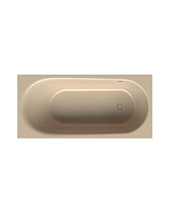 Bette BetteComodo Badewanne 1642-003PLUS 170x75x45cm, Überlauf vorne, Fußende rechts, Glasur, bahamabeige