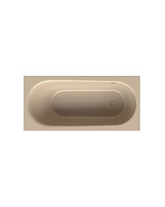 Bette BetteComodo bath 1643-003PLUS 170x80x45cm, overflow at the back, foot end on the right, glaze, bahama beige