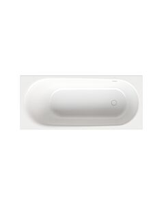 Bette BetteComodo bathtub 1641-287 180x80x45cm, overflow at the back, foot end on the right, starwhite