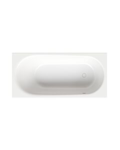 Bette BetteComodo bathtub 1622-287PLUS 170x75x45cm, overflow in front, foot end on the right, glaze, starwhite