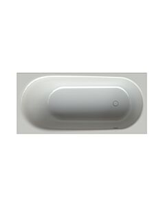 Bette BetteComodo Badewanne 1622-002 170x75x45cm, Überlauf vorne, Fußende rechts, manhattan