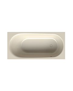 Bette BetteComodo baignoire 1622-001PLUS 170x75x45cm, trop-plein avant, pied droit, glaçure, pergamon
