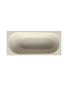 Bette BetteComodo bath 1620-001 170x75x45cm, overflow in front, foot end on the right, pergamon