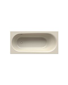 Bette BetteComodo baignoire 1623-001PLUS 170x80x45cm, trop-plein avant, pied droit, glaçure, pergamon