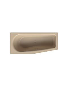 Bette BetteLuna bathtub 2760-003 bahama beige, 170x75x45cm, sloping foot end on the right