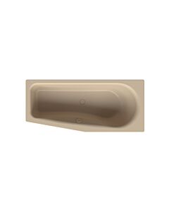 Bette BetteLuna bathtub 2750-003 Bahama beige, 170x75x45cm, sloping foot end on the left