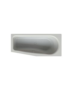 Bette BetteLuna bathtub 2750-002 manhattan, 170x75x45cm, sloping foot end on the left