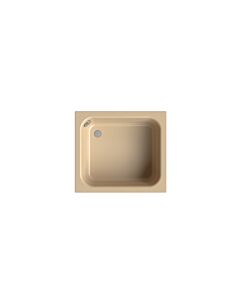 Bette BetteDelta shower tray 5960-003 90x80x28cm, bahama beige
