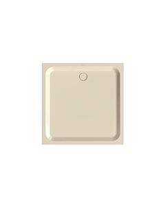 Bette BetteSupra shower tray 5827-001AE 130x130x6.5cm, anti-slip / Pro , pergamon