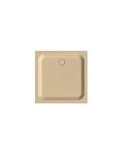 Bette BetteSupra shower tray 5620-003T 100x100x6.5cm, tub support, bahama beige