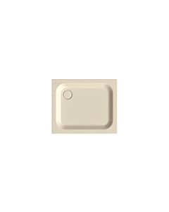 Bette BetteSupra shower tray 5770-001T 90x75x6.5cm, tray support, pergamon
