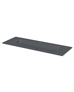 Bette BetteAqua Einbau-Waschtisch A072-400HLW1 140x49,5cm, HLW1, raven