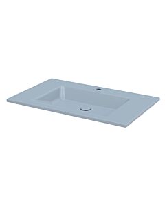 Bette BetteAqua Einbau-Waschtisch A071-418HLW1,PW 80x49,5cm, HLW1,PW, blue satin