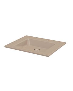 Bette BetteAqua Einbau-Waschtisch A070-425PW 60x49,5cm, PW, greige