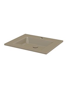 Bette BetteAqua Einbau-Waschtisch A070-417HLW1 60x49,5cm, HLW1, hazel