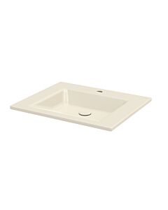 Bette BetteAqua Einbau-Waschtisch A070-001HLW1,PW 60x49,5cm, HLW1,PW, pergamon