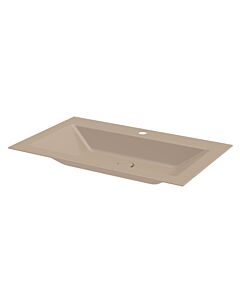 Bette Loft Einbau-Waschtisch A230-425HLW1 80x49,5x10cm, HLW1, greige