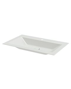 Bette Loft Einbau-Waschtisch A230-423HLW1 80x49,5x10cm, HLW1, flax