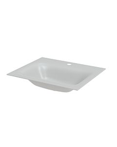 Bette BetteLux Einbau-Waschtisch A160-410HLW1 60 x 49,5 cm, HLW1, silver