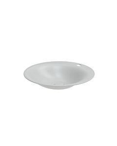 Bette BetteLux Oval vasque à encastrer A220-410HLW1, PW 50 x 50 cm, HLW1, PW, argent