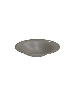 Bette BetteLux Oval vasque à encastrer A220-404HLW1 50 x 50 cm, HLW1, graphite