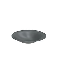 Bette BetteLux Oval Einbau-Waschtisch A220-403HLW1 50 x 50 cm, HLW1, smoke