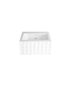 Bette Loft vasque murale A230-000SWV4A 81,5x51x10cm, 4 rangées, sans trou pour robinetterie, blanc