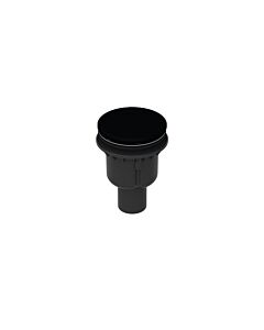 Bette ZUB shower tray shower area drain and B594-035 overflow BetteDown ebony