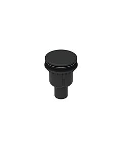Bette ZUB shower tray shower area drain and B594-056 overflow BetteDown black