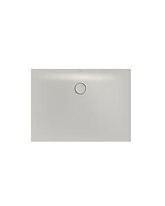 Bette BetteFloor Side Duschfläche 3374-410AE 110x80cm, Antirutsch/Pro, silver