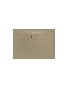 Bette BetteFloor Side zone de douche 3374-417AE 110x80cm, antidérapant / Pro , noisette