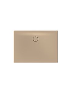 Bette BetteFloor Side zone de douche 3374-425PLUS 110x80cm, glacis, greige