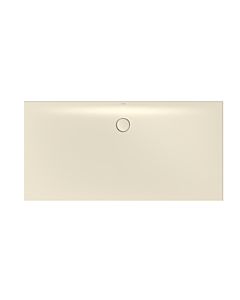 Bette BetteFloor Side zone de douche 3377-001PLUS 180x90cm, glaçure, pergamon