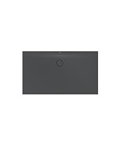 Bette BetteFloor Side zone de douche 3379-400 140x80cm, corbeau