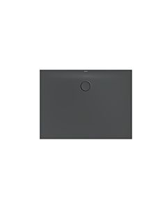 Bette BetteFloor Side zone de douche 3380-400PLUS 120x90cm, glaçure, corbeau