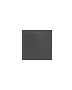 Bette BetteFloor Side zone de douche 3381-400PLUS 90x90cm, glaçure, corbeau